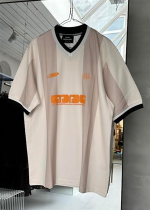 Football sport tee Oatmeal Mads Nørgaard 